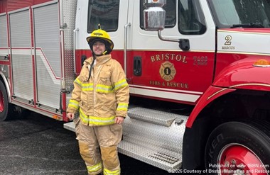 Bristol Firefighter Daniel Paul Completed Basic Fire Training