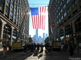 Jersey City officials at 9/11 triage site