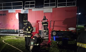 Bristol Fire Conducts Live Fire Training