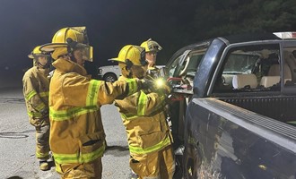 South Foster Fire Trained with Jaws of Life