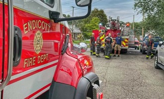 Second-Alarm Kitchen Blaze: Fast Initial Attack by Endicott Firefighters Halts Tracy Street House Fire