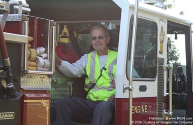 Quinton Fire Company Mourned the Loss of Life Member Don Sheffield