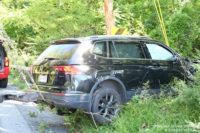 Vehicle off roadway