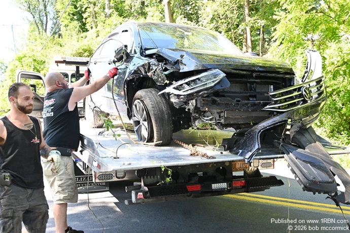Vehicle off roadway