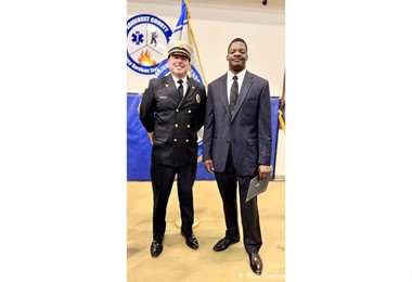 Christian Forbes Completes Emergency Services Academy Training