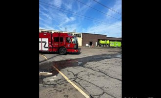 Industrial Structure Fire: Elmira Heights and Mutual Aid Contain Oil Pump Fire at Hardinge Brothers