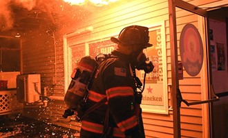 Multiple Departments Respond to Beanie’s Bar & Grill Fire.