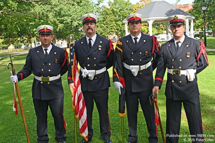 Lt Matt Kiernan , Tom Larde, Bill MacDonald and Lt Mike Mahone