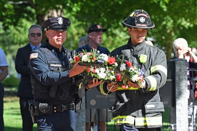 WPD Andrew Champion and WFD Ethan Huang