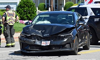Three Transported Following Two-Car Crash in Waltham