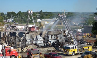 Working Structure Fire in Falconer Draws Mutual-Aid Response