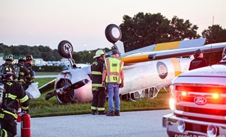 Evening Plane Crash at Heritage Field Airport, Limerick PA