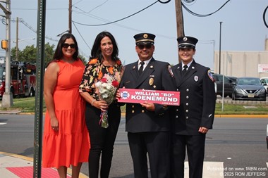 A FALLEN HERO RECOGNIZED IN SECAUCUS
