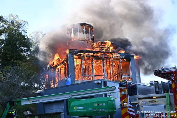 Second alarm structure fire