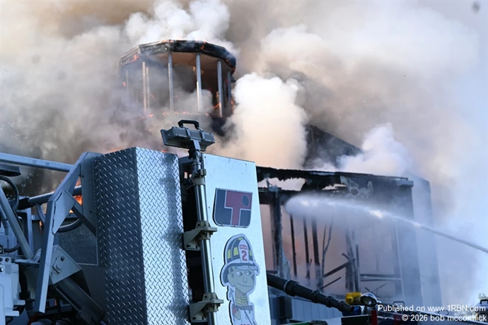Second alarm structure fire