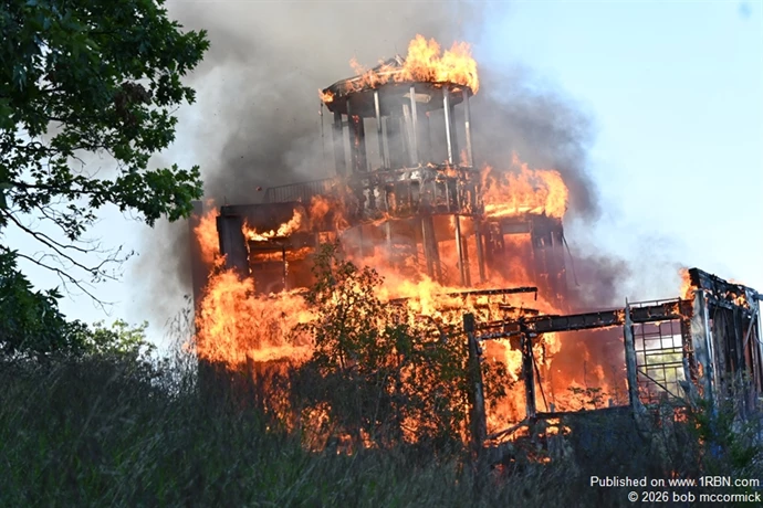 Second alarm structure fire
