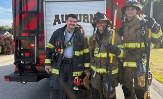 Auburn Rescue 1 Responded to Second-Alarm Building Fire