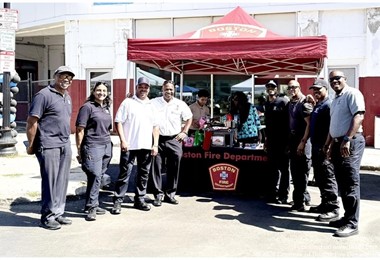 Boston Fire Department Joins Mattapan Community for Safety Outreach