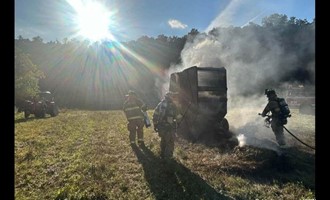 Agricultural Fire on Brooks Lane: Catskill Firefighters and Brush Units Knock Down Afternoon Blaze