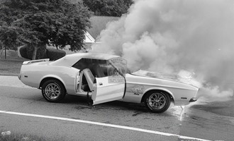 Lisbon Firefighters Extinguished Route 138 Vehicle Fire