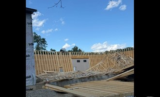 Crews Responded to Building Collapse on Walnut Hill Road