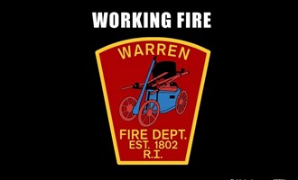 Warren Crews Responded to Working Fire in Laurel Park
