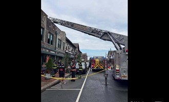 Flames in Commercial Walls Checked by Great Neck Vigilant Firefighters; Cause Under Investigation