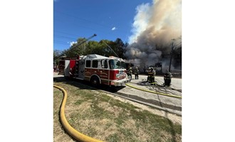 Richmond Auto Shop Destroyed in Large Structure Fire