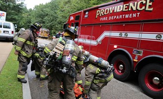Second-Alarm Struck at Providence High-Rise Fire