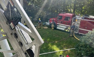 Oakland Crews Responded to Smithfield Road Structure Fire