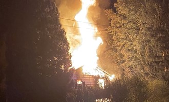 Fire Through the Roof on Patton Rd. in Newburgh