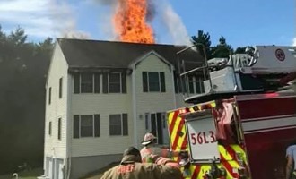 Sandown Crews Responded to Second-Alarm Fire