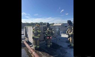 Burned-Out HVAC Motor Triggers Commercial Structure Fire Response in Bohemia