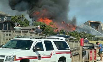Barrier Island Firewall: Fair Harbor and Mainland Crews Halt Runaway Fire in the Pines
