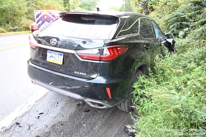 Two vehicle MVA Entrapment