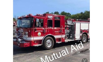 Rockport Engine 3 Provided Mutual Aid at Gloucester Fire