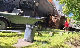 Tiverton Firefighters Assisted at Little Compton Structure Fire