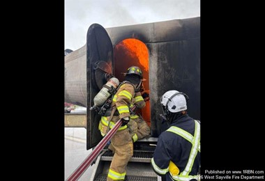 Airport Disaster Scenario: West Sayville Engine and Rescue Crews Test Readiness at MacArthur