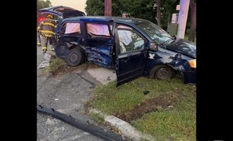 Jaws of Life Deployed Outside 4th Precinct: Smithtown Firefighters Cut Trapped Driver Free