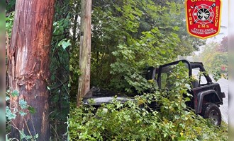 MVA Sent Orange Fire and EMS Crews to Hayden Street