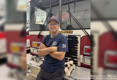 Captain Scott Davis Was Promoted by Andover Fire Department