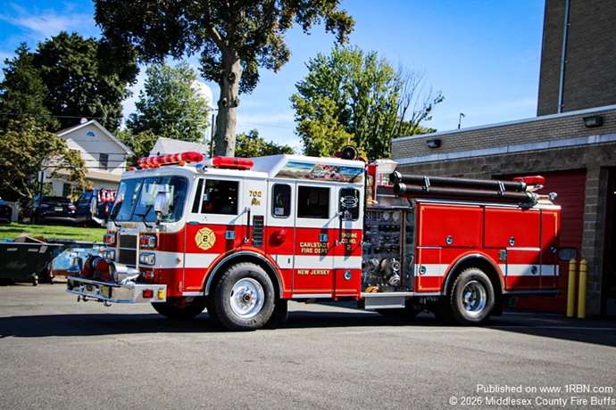 Carlstadt Spare Engine 2. 1992 Pierce Lance pumper 2000/500