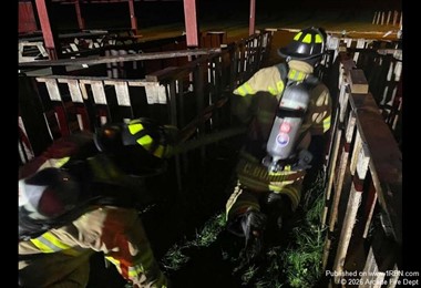 Arcade Firefighters Drill on Core Engine Company Operations and Rapid Hose Advancemen