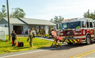 Dwelling fire in Hernando County