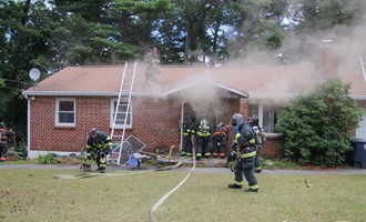 Nashua Firefighters Battle Basement Fire on Barnesdale Road