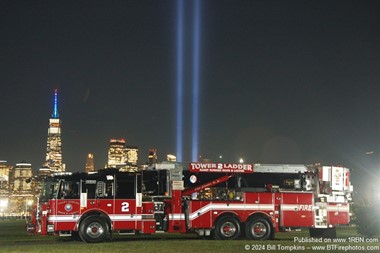 2024  9-11 World Trade Center Tribute in Light Photo Shoot