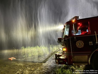 Local Volunteers Hone Drafting and Pump Operations at Crestwood Lake