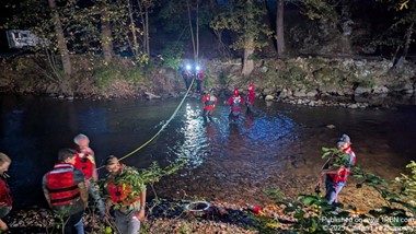 Califon crews practice essential Swiftwater rescue operations