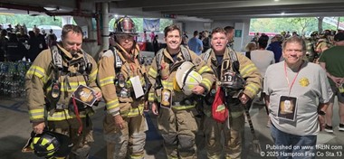 Hampton Fire Co. Joins 9/11 Stair Climb