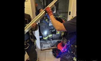 Technical Rescue Activated After Occupant Trapped in Elevator Shaft at Hasbrouck Heights Hilton